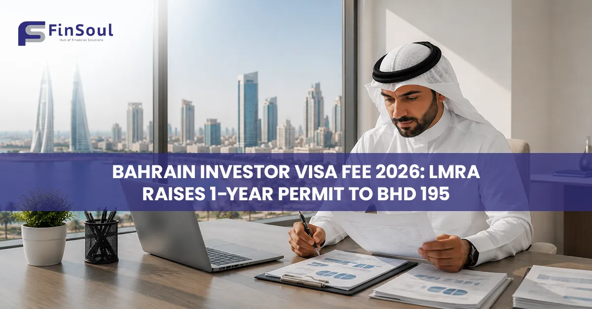 Bahrain investor visa fee 2026